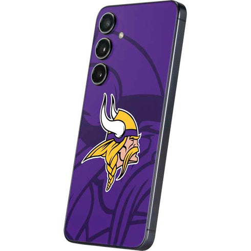 NFL Minnesota Vikings Double Vision Galaxy S25 Skin